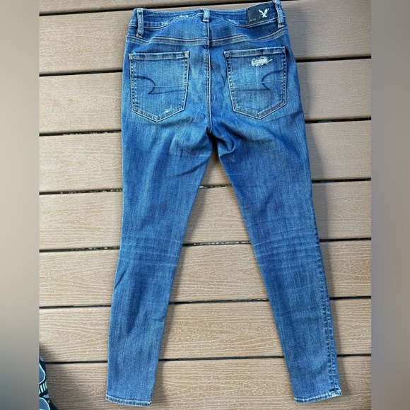 American Eagle Hi-Rise Jeggings Super Stretch - Picture 3 of 4